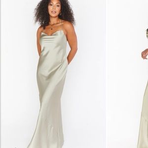 Maxi Satin Slip Dress